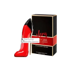 Home carolina herrera very good girl red丨80ml丨perfume blending service丨standard blending