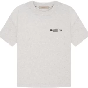 essentials ss22 tee light oatmeal | oem customized