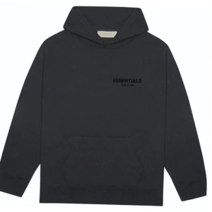 fog essentials ss22 hoodie (black)丨oem customized