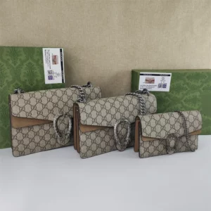 gucci dionysus gg supreme/leather shoulder bag | copy version