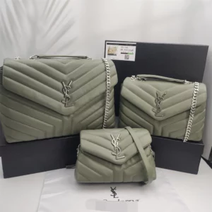 saint laurent loulou matelassé leather chain shoulder bag | copy version