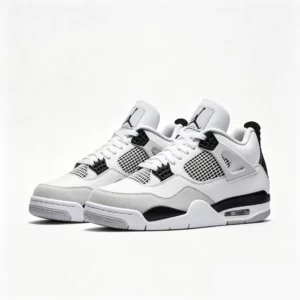 air jordan 4 retro "military black" | copy version